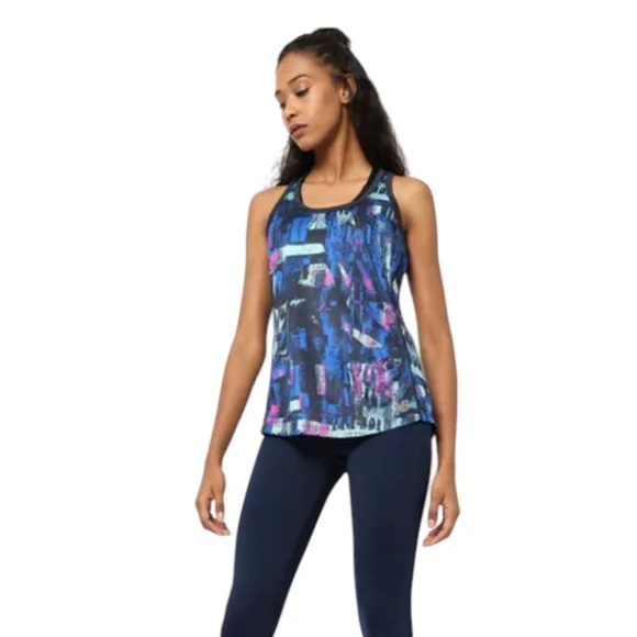 New Balance Printed Racerback Tank M - Picture 2 of 10